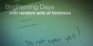 Brightening Days with Random Acts of Kindness [video]