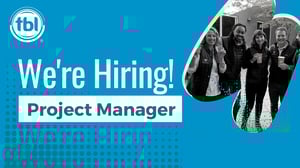 We're Hiring: Project Manager